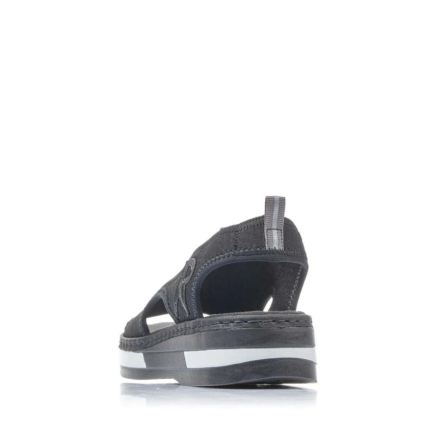 Rieker Women'S Strappy Sandals Night Black