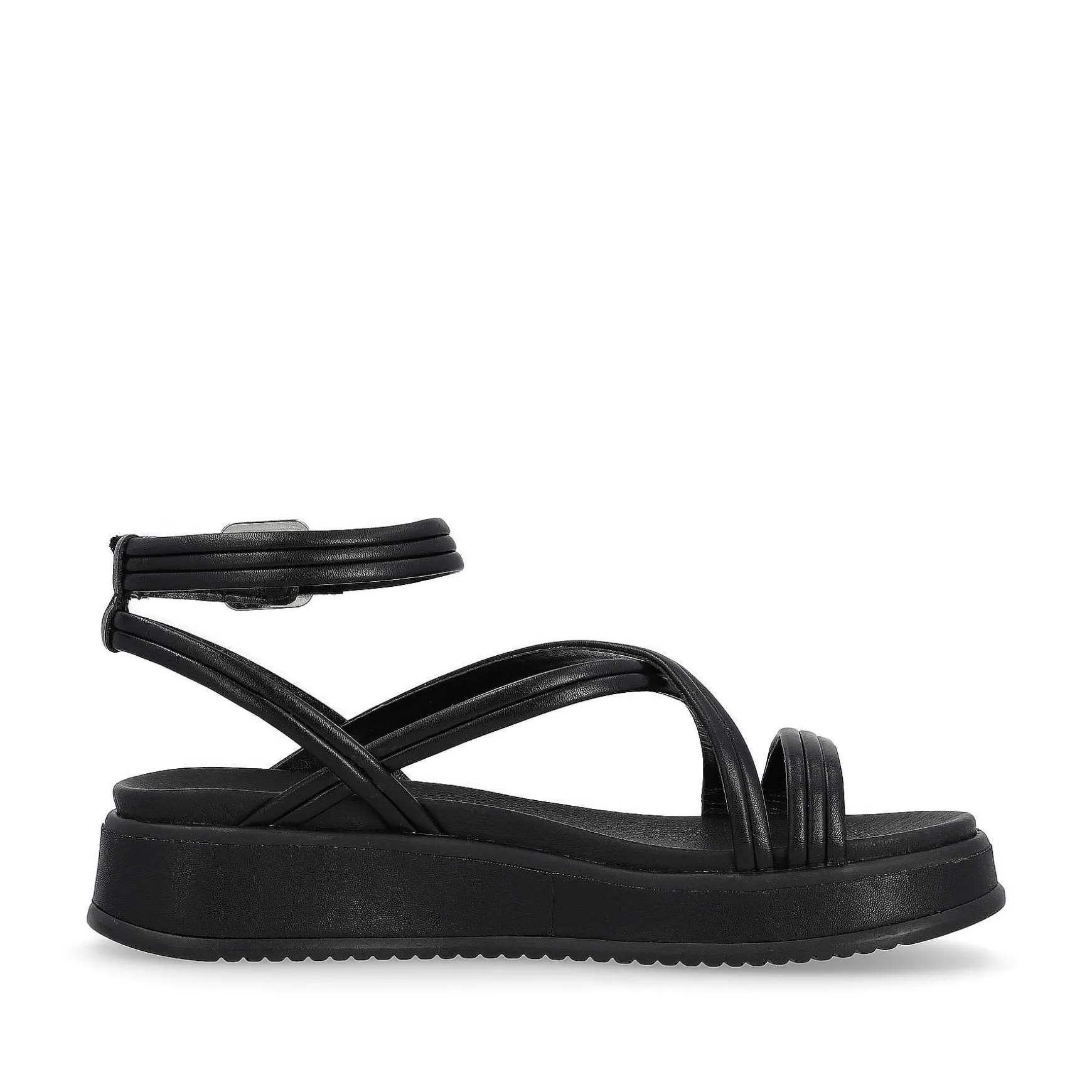 Rieker Women'S Strappy Sandals Noir