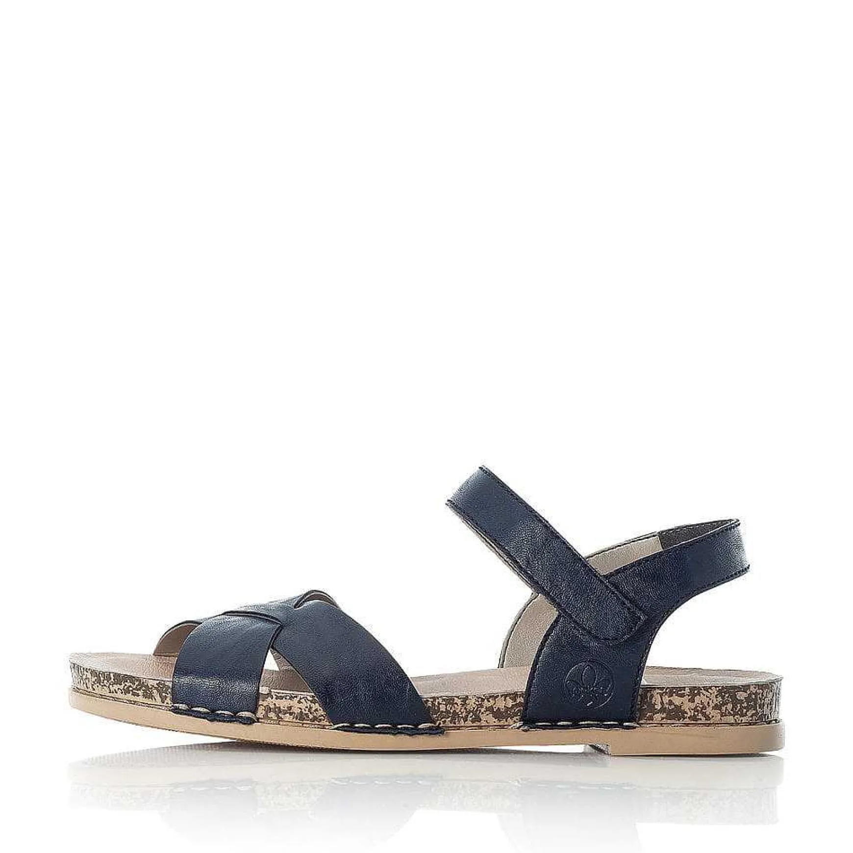 Rieker Women'S Strappy Sandals Pacific Blue