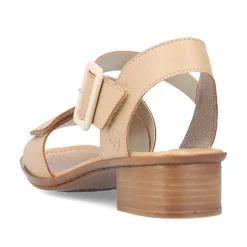 Rieker Women'S Strappy Sandals Beige