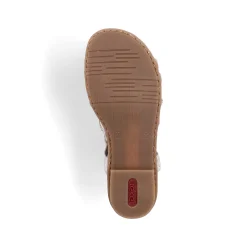 Rieker Women'S Strappy Sandals Light Beige