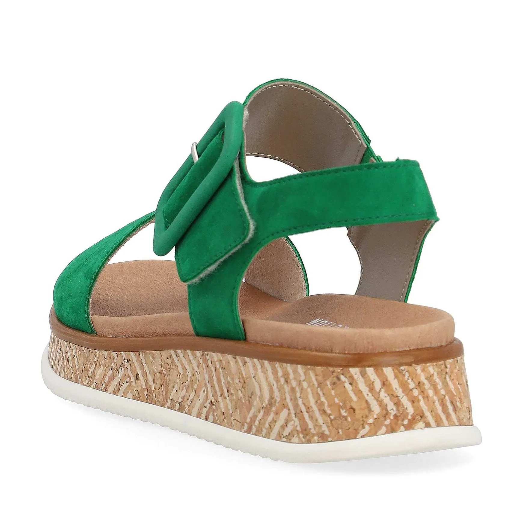 Rieker Women'S Strappy Sandals Emerald Green