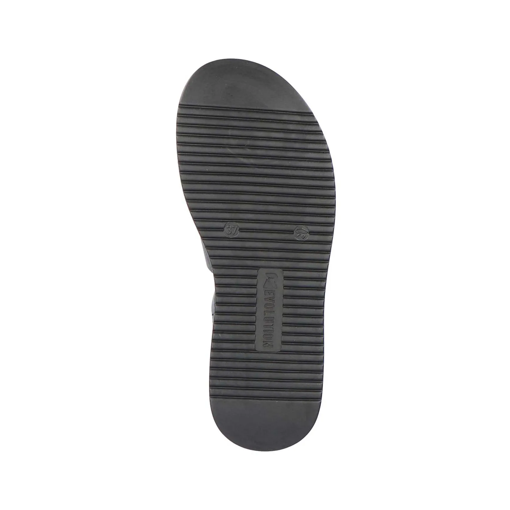 Rieker Women'S Strappy Sandals Night Black