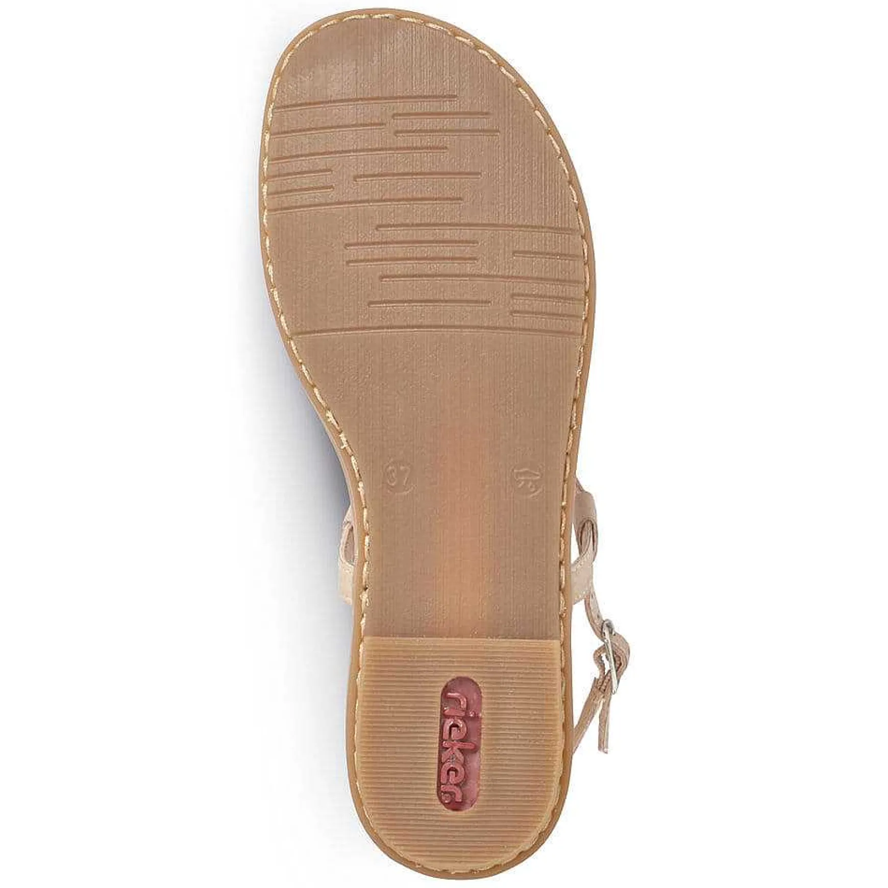 Rieker Women'S Strappy Sandals, Blood Pink