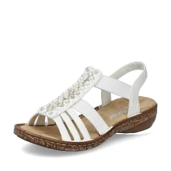 Rieker Women'S Strappy Sandals Light Beige