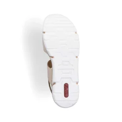 Rieker Women'S Strappy Sandals Light Beige