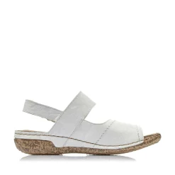 Rieker Women'S Strappy Sandals Pure White