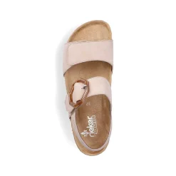 Rieker Women'S Strappy Sandals Sand Beige