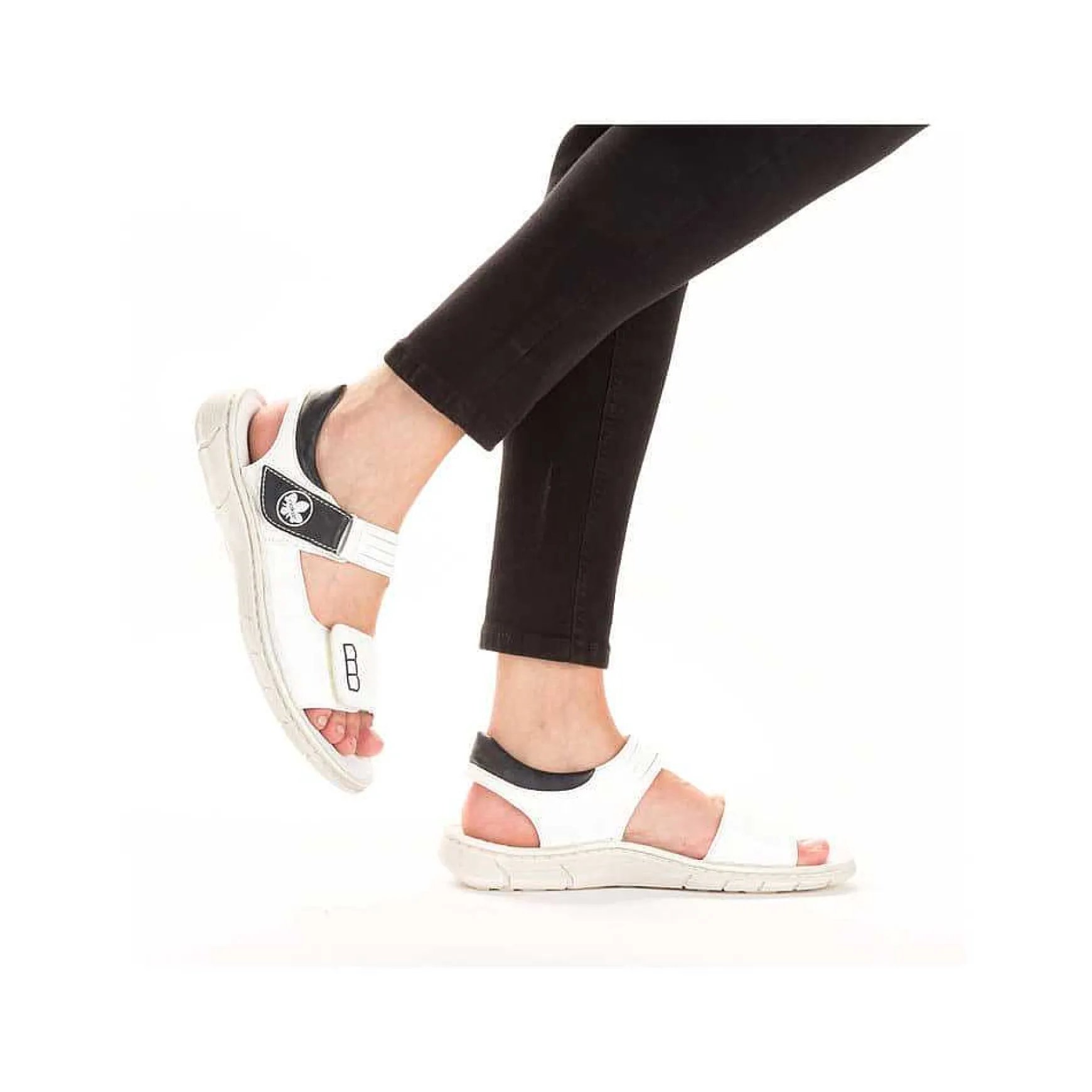 Rieker Women'S Strappy Sandals Edelweis