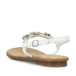 Rieker Women'S Strappy Sandals In Crystal White