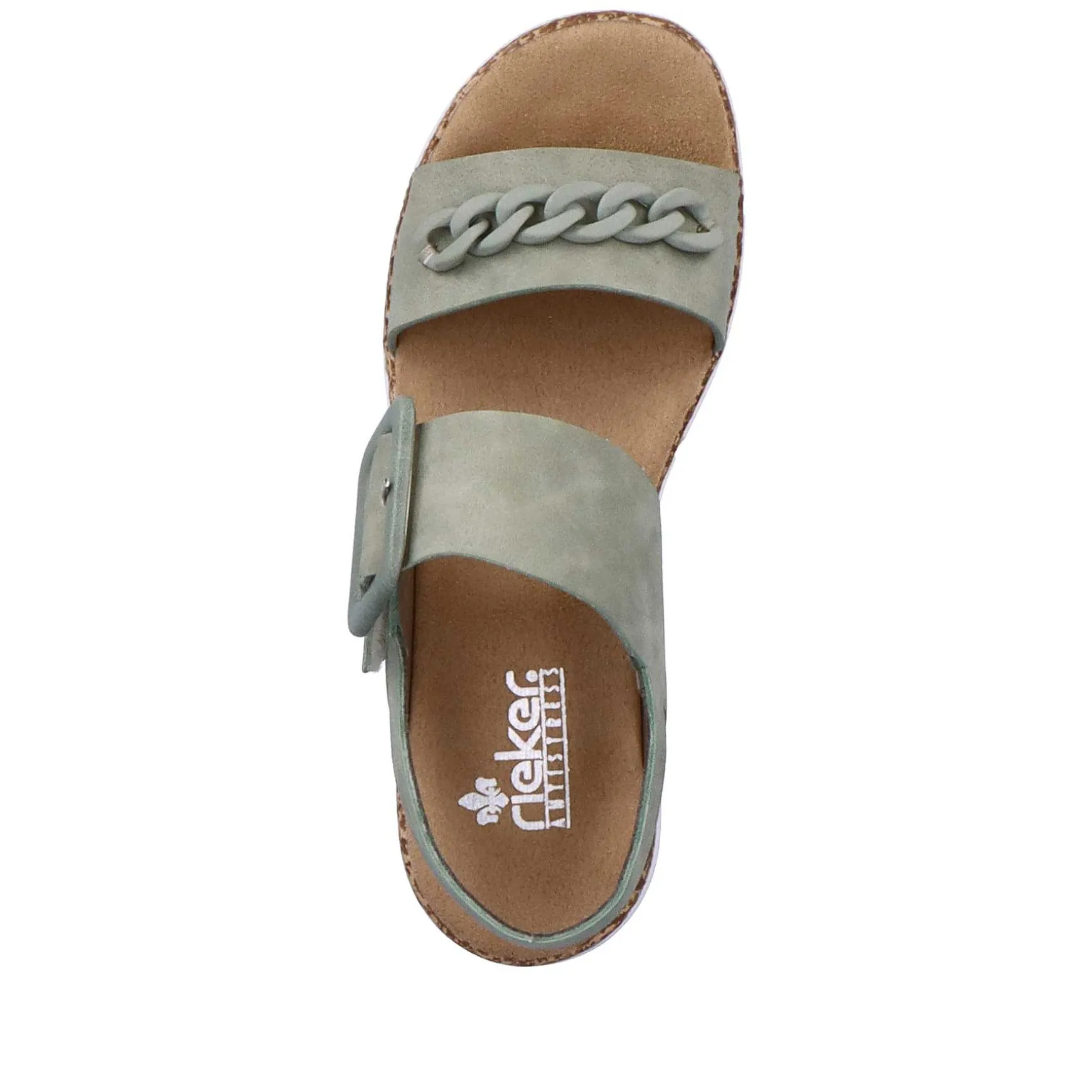 Rieker Women'S Strappy Sandals Mint Green