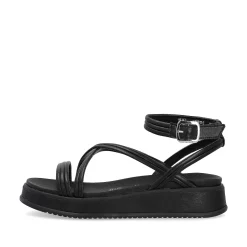 Rieker Women'S Strappy Sandals Noir