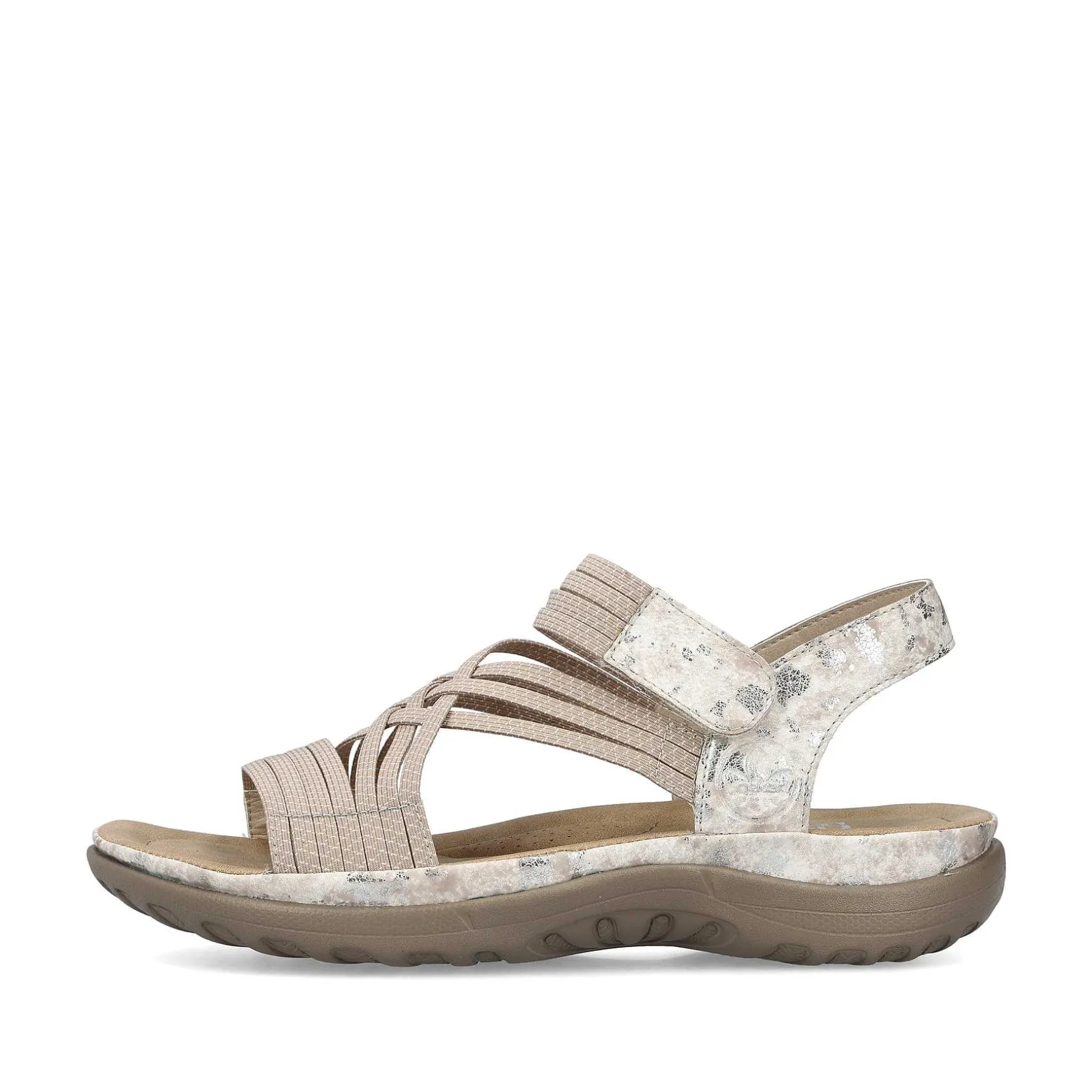 Rieker Women'S Strappy Sandals Cream Beige