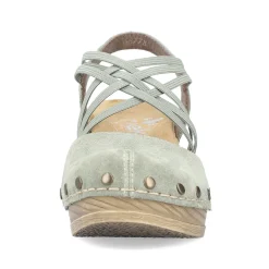 Rieker Women'S Strappy Sandals Mint Green