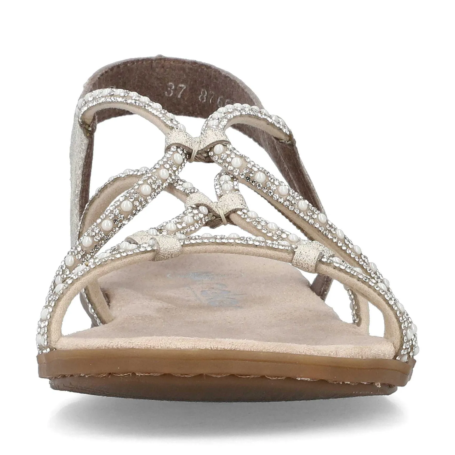Rieker Women'S Strappy Sandals Light Beige
