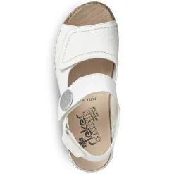Rieker Women'S Strappy Sandals Pure White