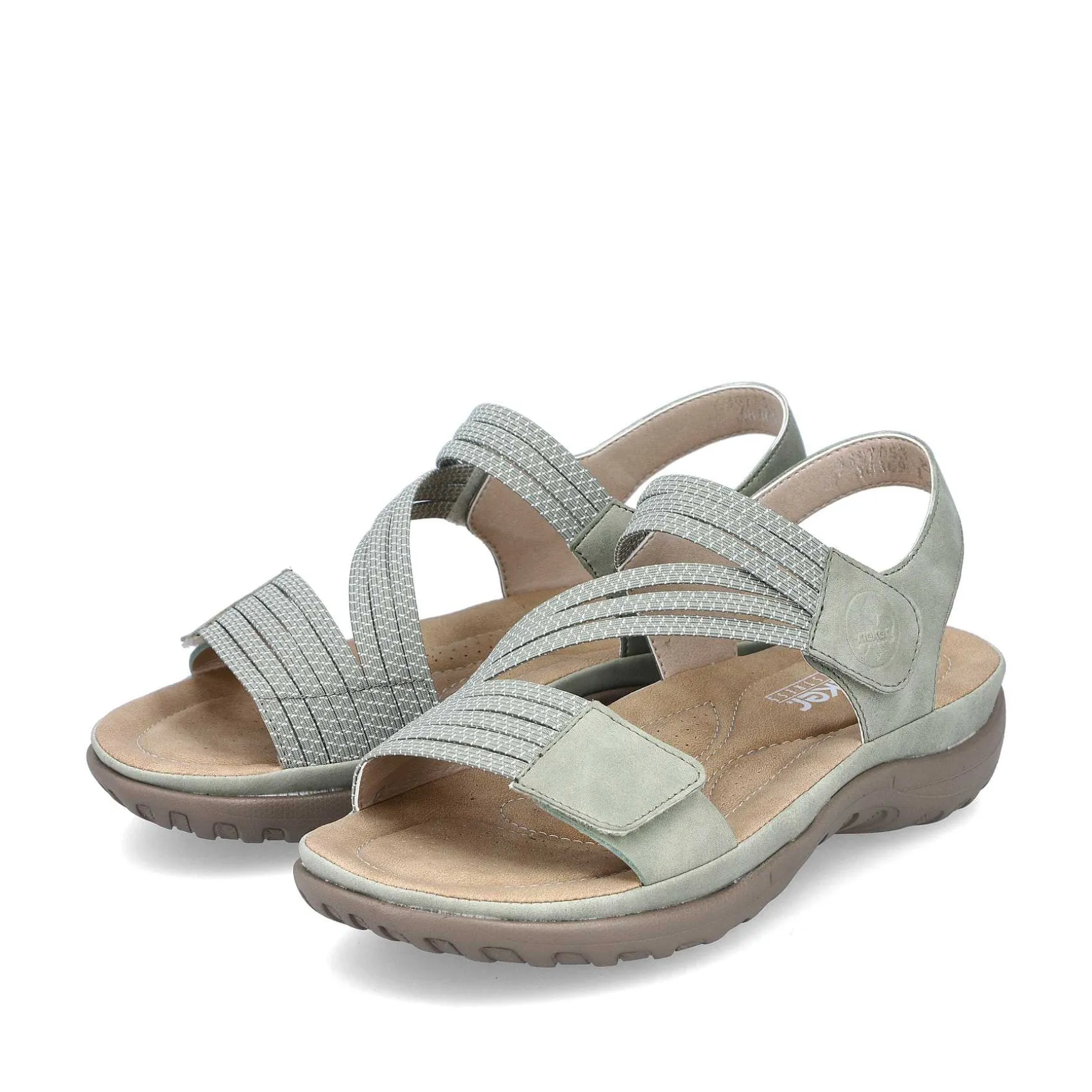 Rieker Women'S Strappy Sandals Mint Green