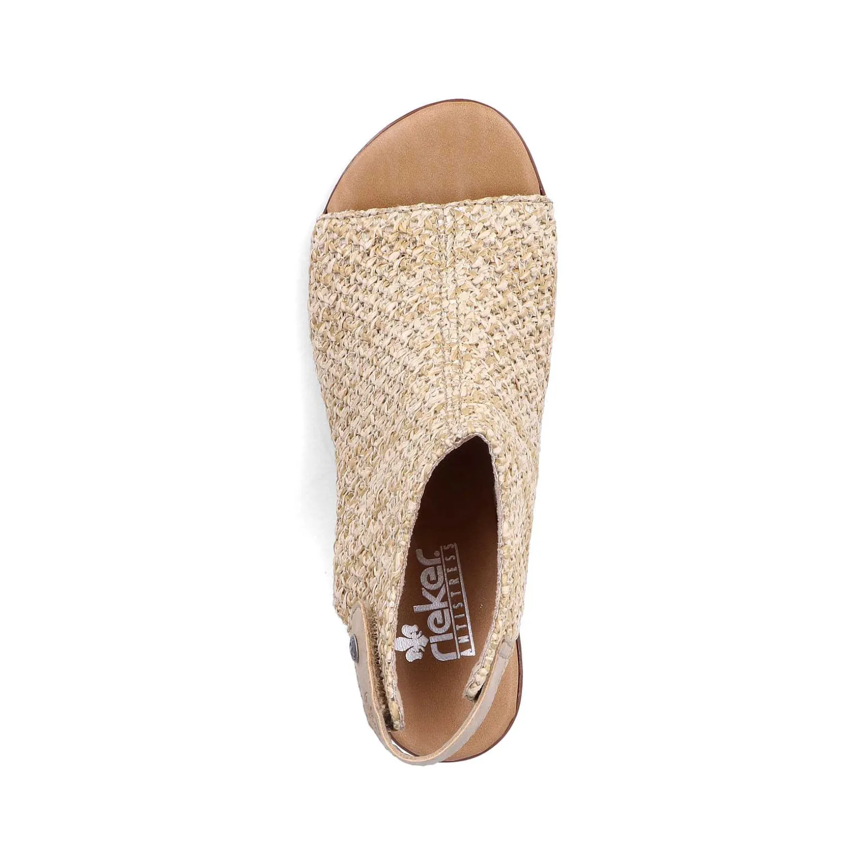 Rieker Women'S Strappy Sandals Sand Beige
