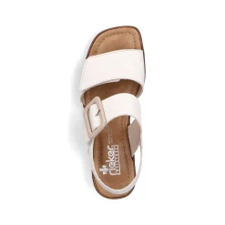 Rieker Women'S Strappy Sandals Light Beige