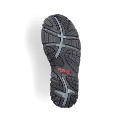 Rieker Women'S Trekking Sandals Graphite Black