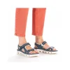 Rieker Women'S Trekking Sandals Slate Blue