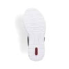 Rieker Women'S Trekking Sandals Fire Red-Navy Blue