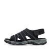 Rieker Women'S Trekking Sandals Steel Blue
