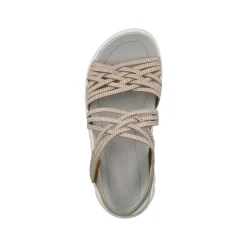 Rieker Women'S Trekking Sandals Clay Beige