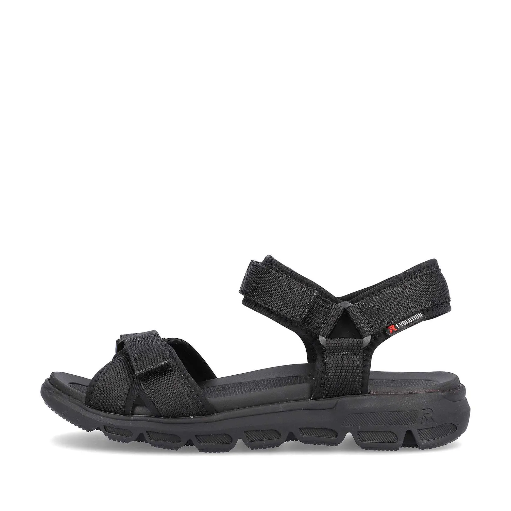 Rieker Women'S Trekking Sandals Deep Black