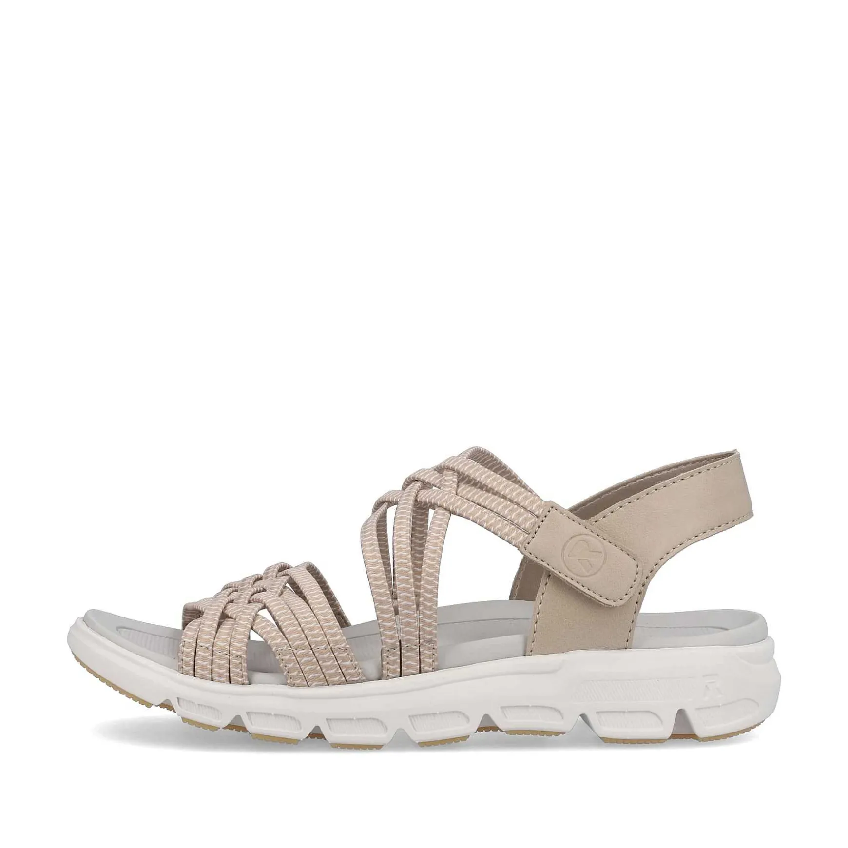 Rieker Women'S Trekking Sandals Clay Beige
