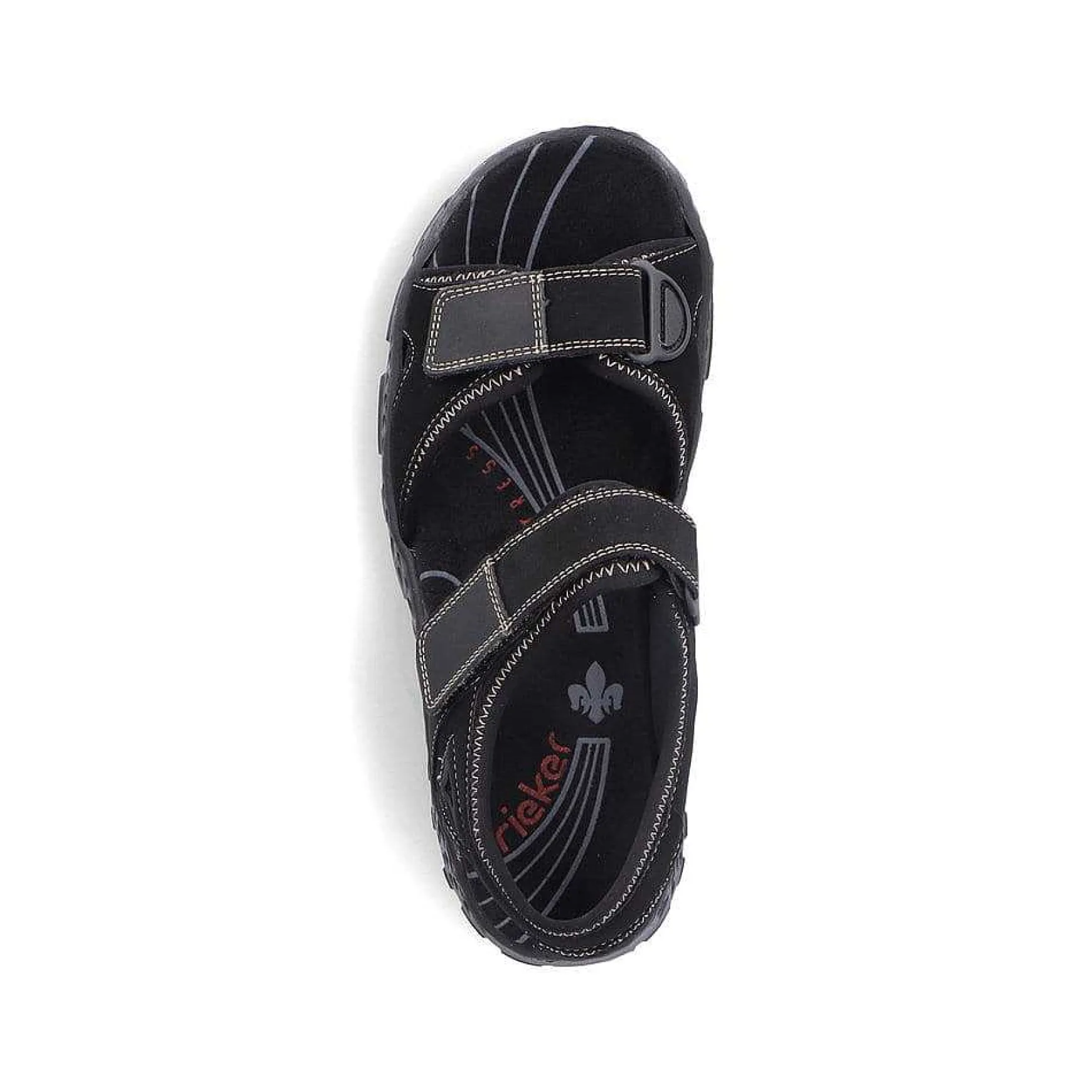 Rieker Women'S Trekking Sandals Night Black
