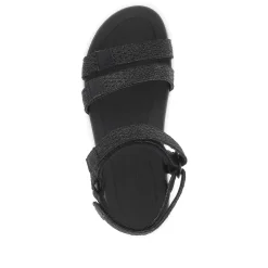 Rieker Women'S Trekking Sandals Deep Black