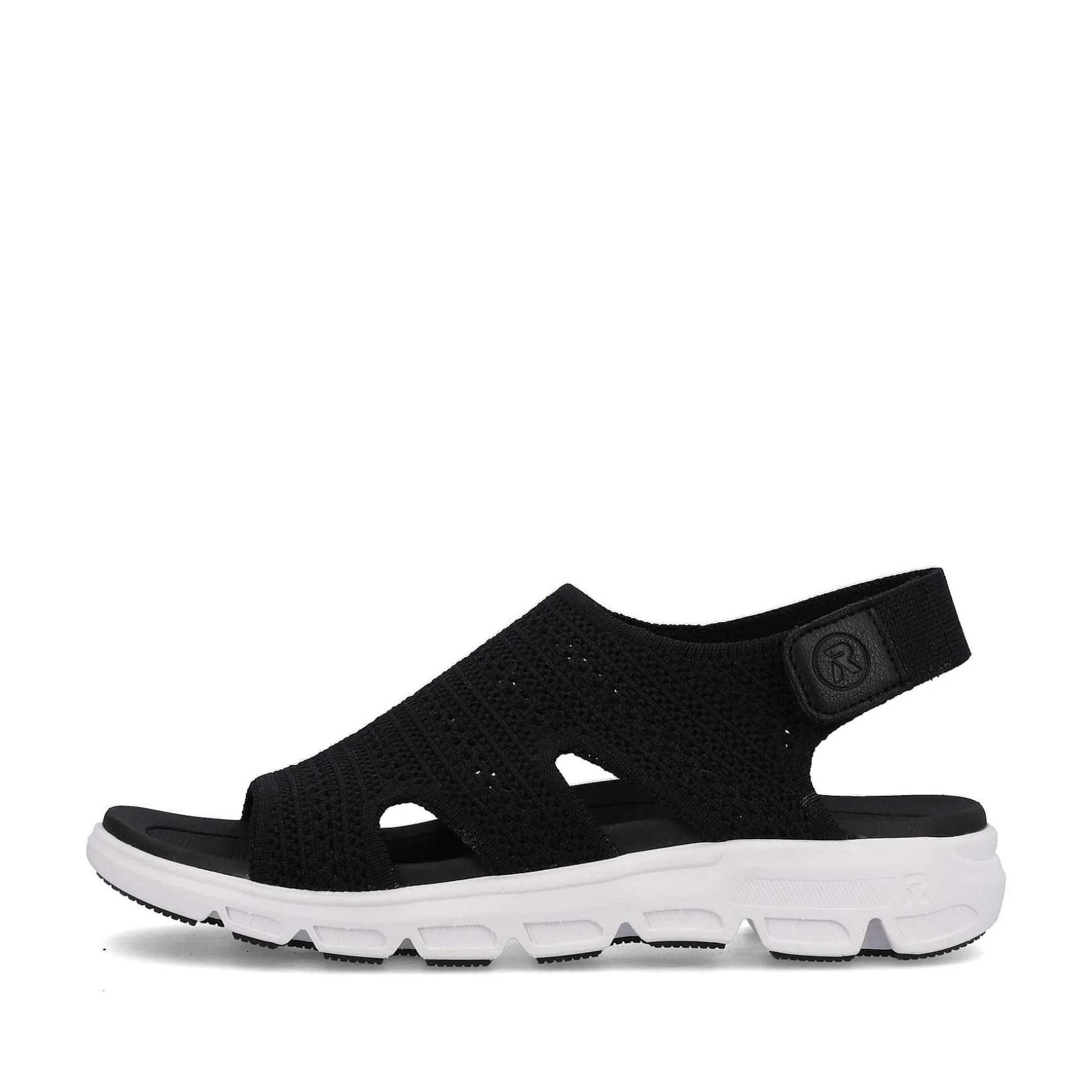 Rieker Women'S Trekking Sandals Deep Black