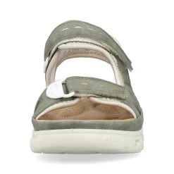 Rieker Women'S Trekking Sandals Green Grey