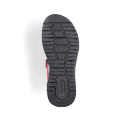 Rieker Women'S Trekking Sandals Fire Red
